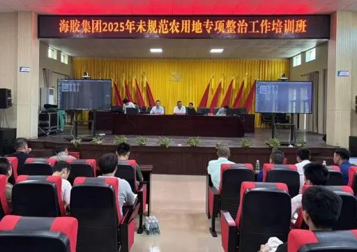 海南橡膠舉辦2025年未規(guī)范農(nóng)用地專項整治工作培訓(xùn)班